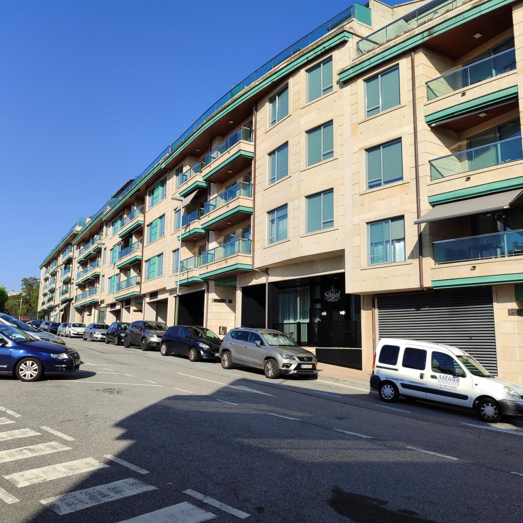 Apartamentos Silgar Plaza Sanxenxo Exteriör bild