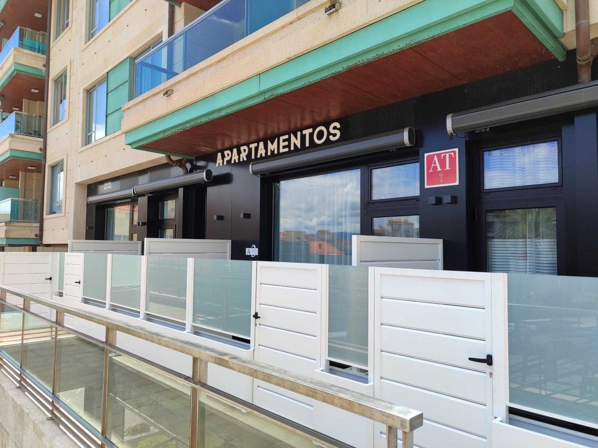 Apartamentos Silgar Plaza Sanxenxo Exteriör bild