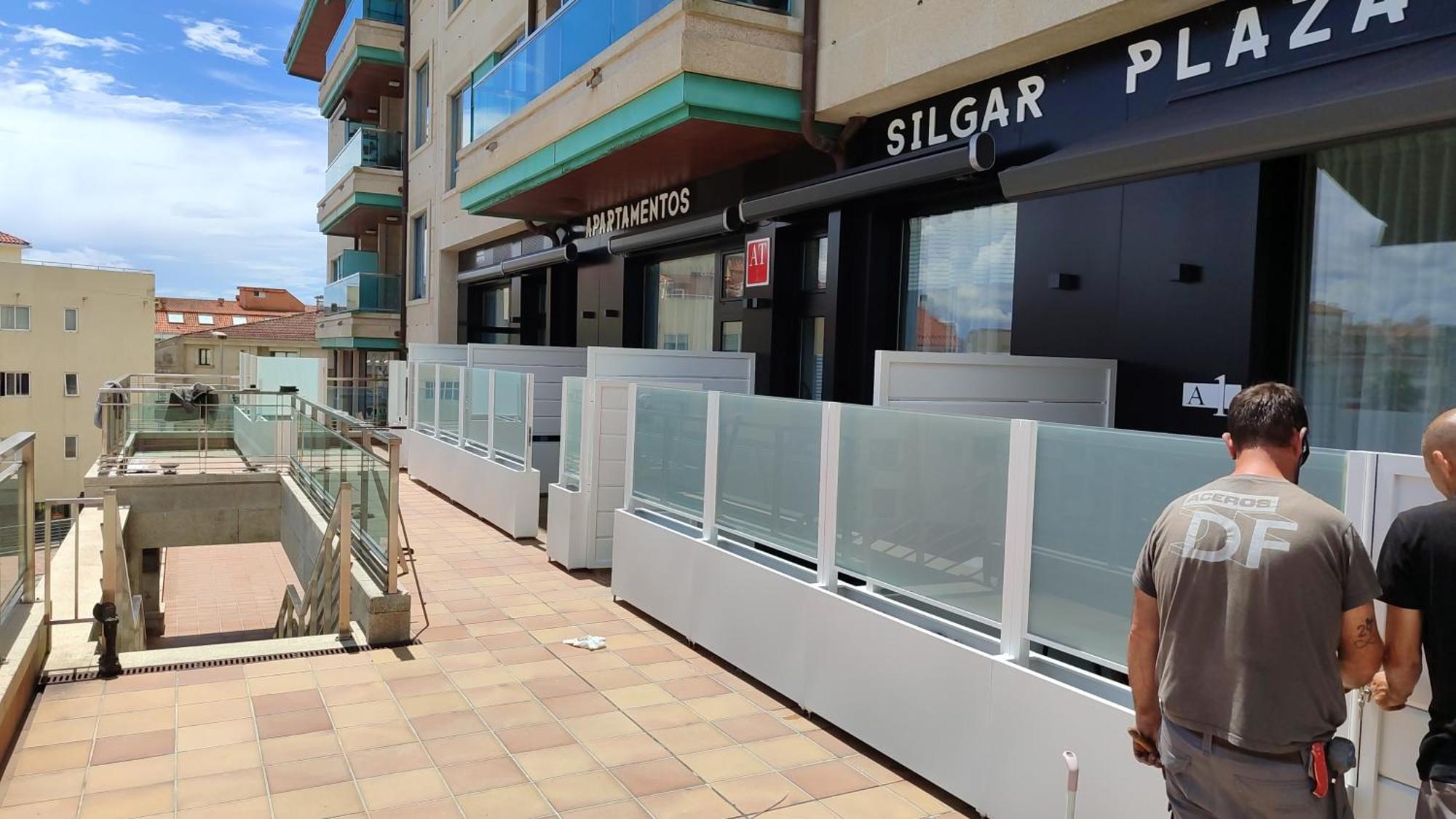 Apartamentos Silgar Plaza Sanxenxo Exteriör bild