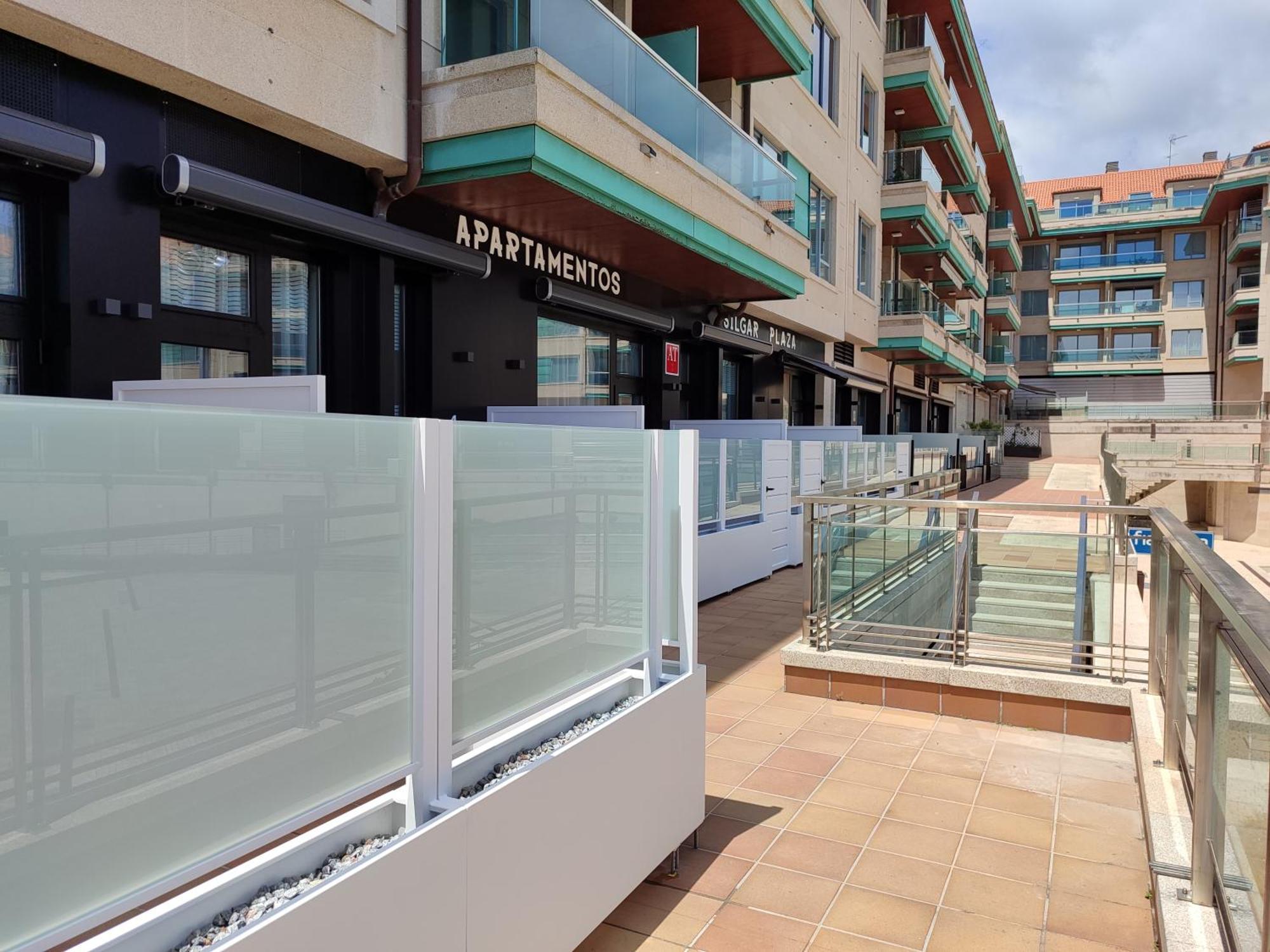 Apartamentos Silgar Plaza Sanxenxo Exteriör bild