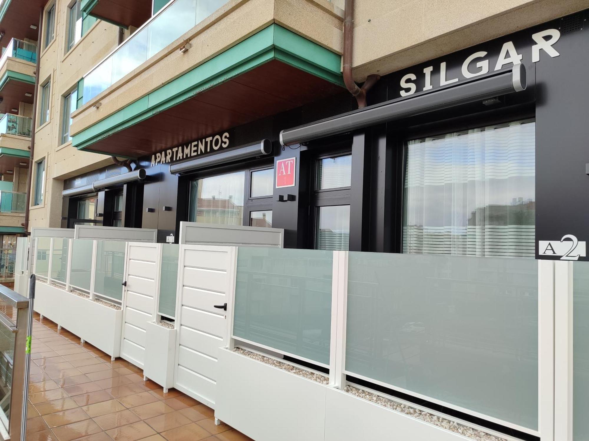 Apartamentos Silgar Plaza Sanxenxo Exteriör bild