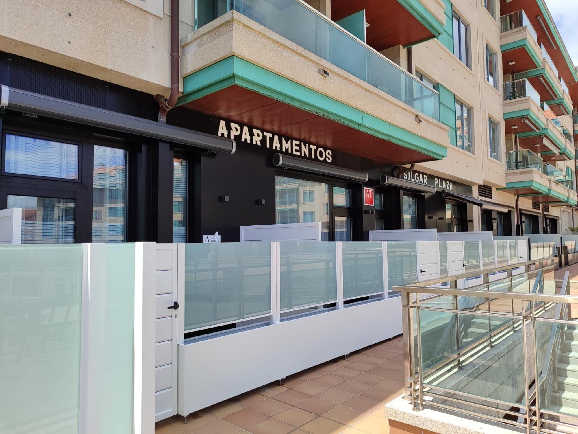Apartamentos Silgar Plaza Sanxenxo Exteriör bild