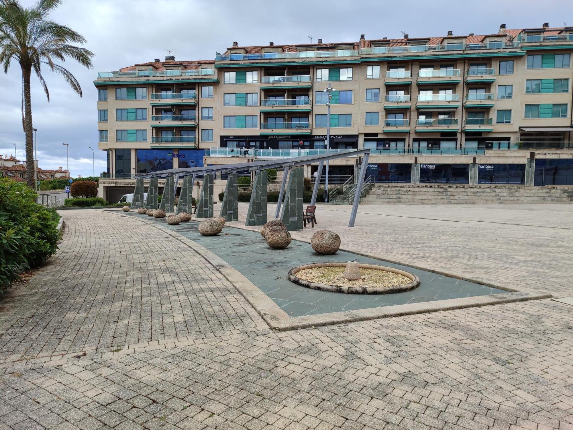 Apartamentos Silgar Plaza Sanxenxo Exteriör bild